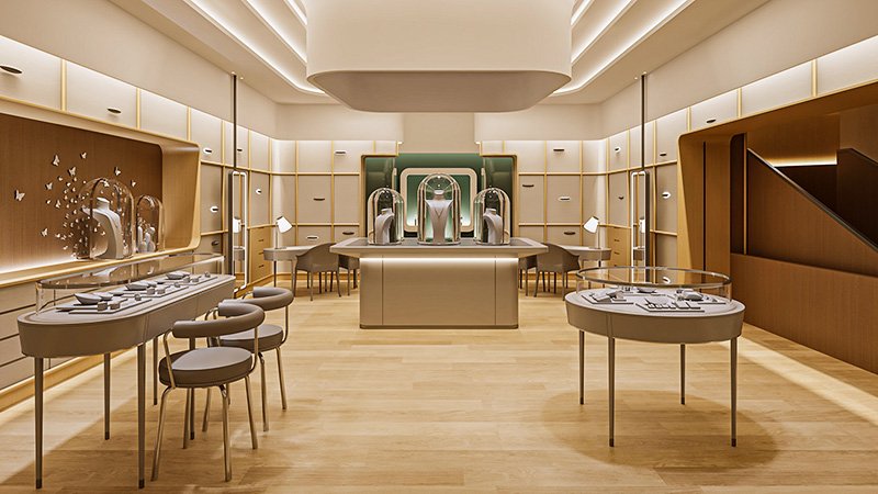 Luxury boutique in Paris