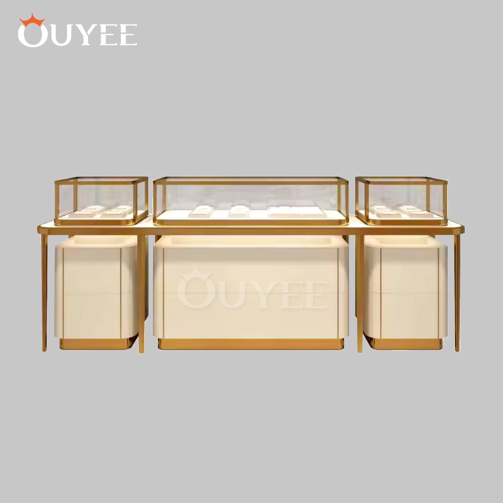 Luxury front jewelry showcase